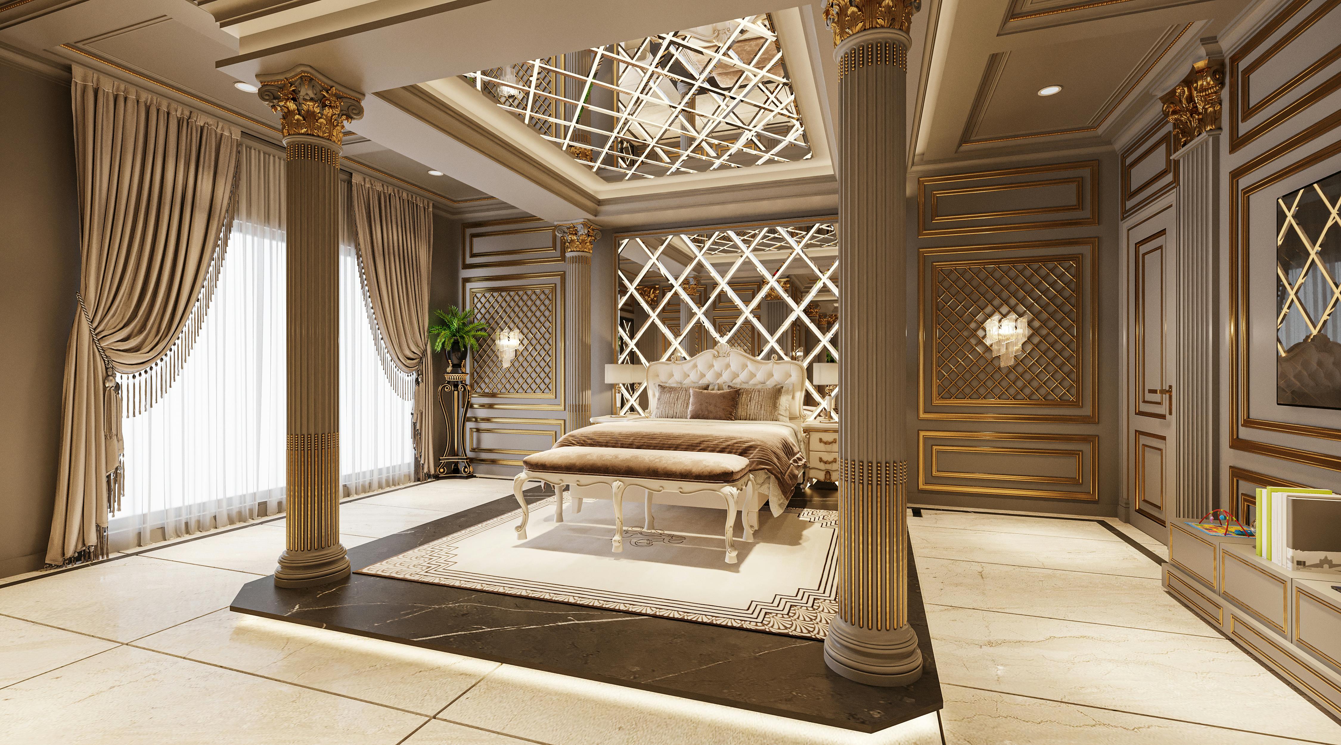 Restful bedroom environment